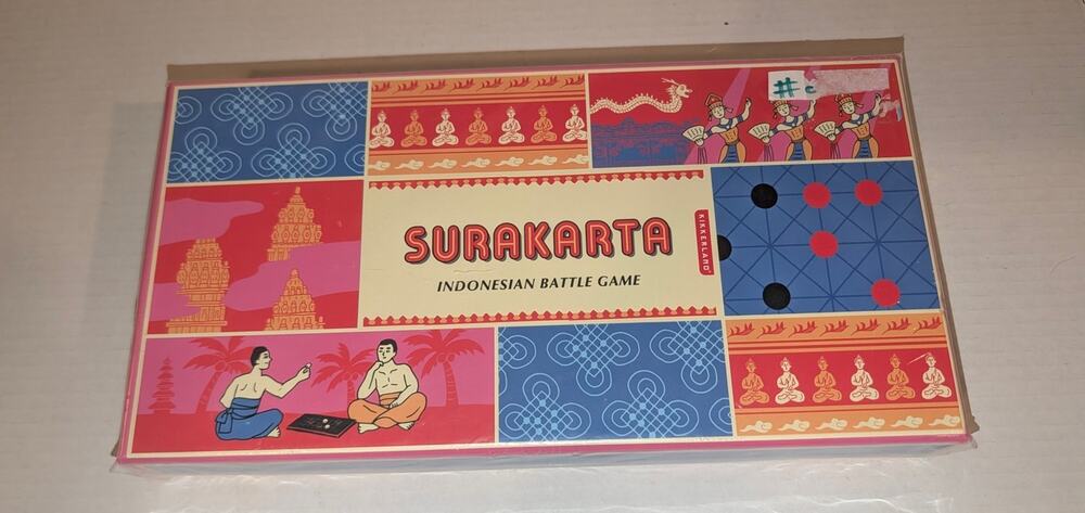 Kikkerland The Game Of Surakarta Indonesian Battle Board Game New